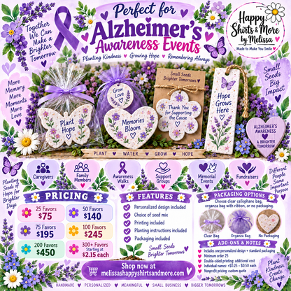 Personalized Plantable Seed Paper Keepsakes & Event Gifts