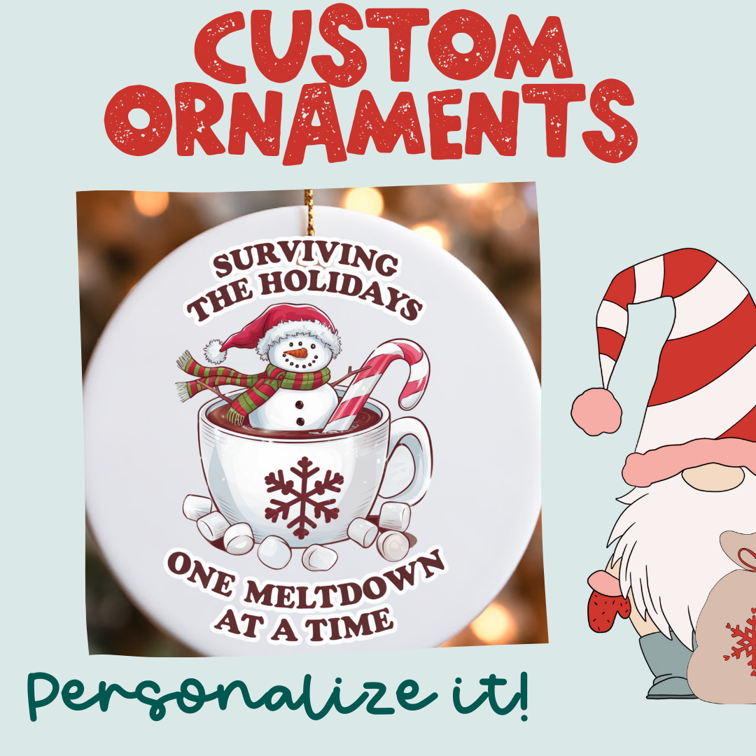 Custom Christmas Ornament