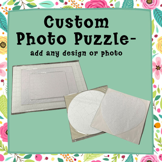 Custom photo puzzle