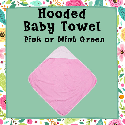 Custom hooded baby towel