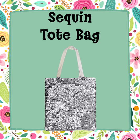 Shimmer or Sequin  Tote Bag