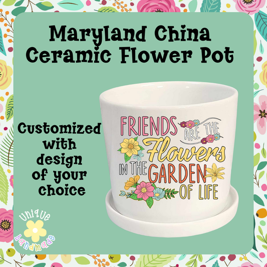 Large Ceramic Flower Pot