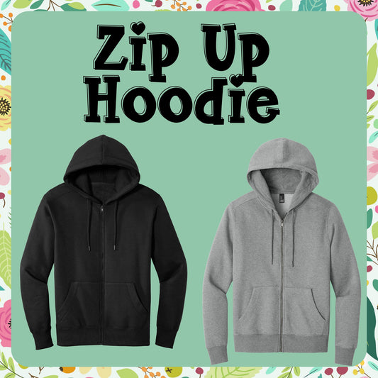 Full Zip up Hoodie