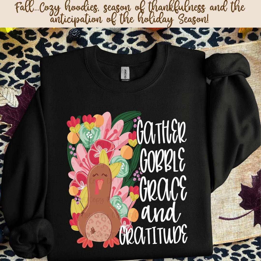 Thankful Grateful Blessed Sweatshirt Collection