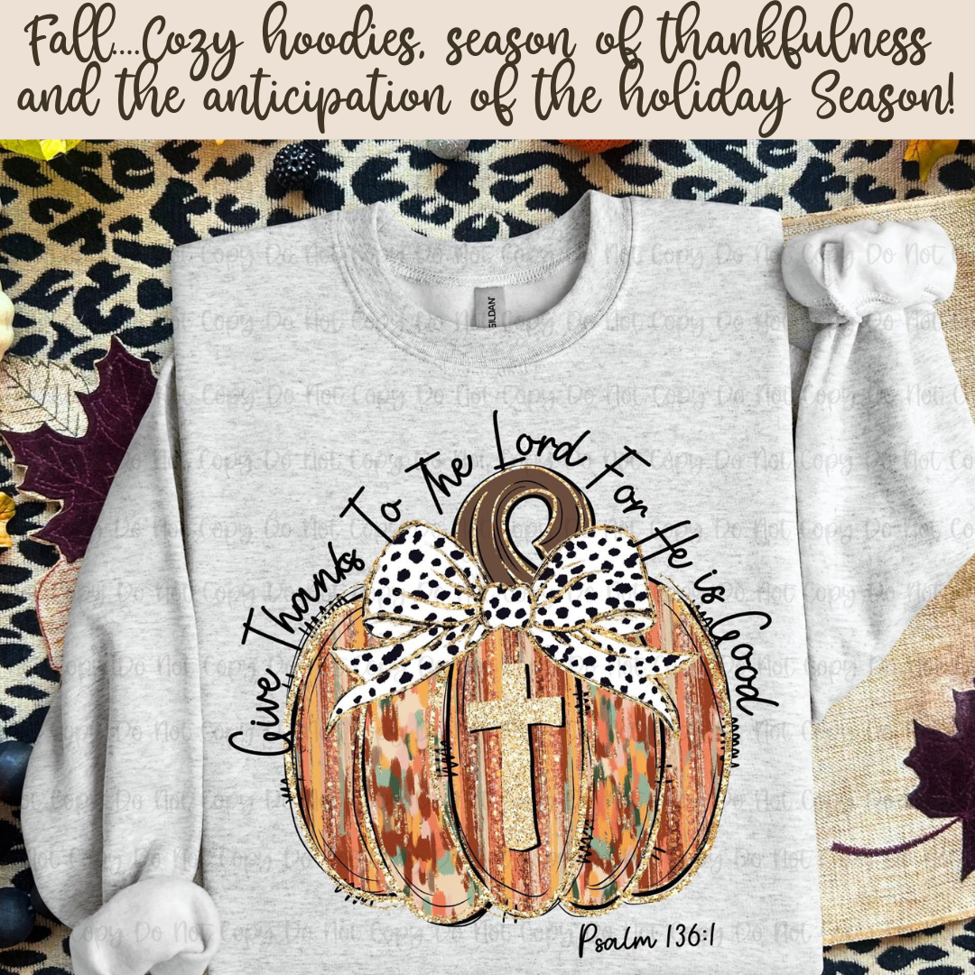 Thankful Grateful Blessed Sweatshirt Collection