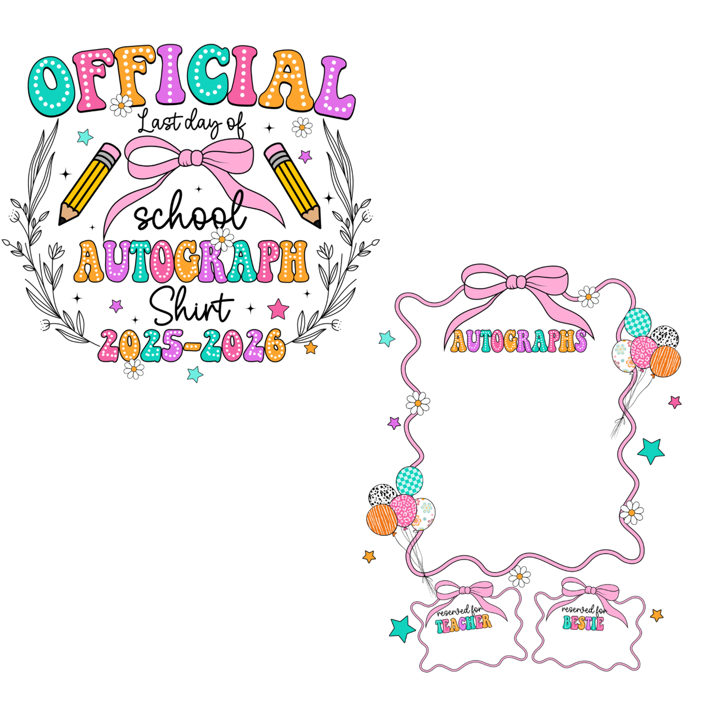 End of School Tees