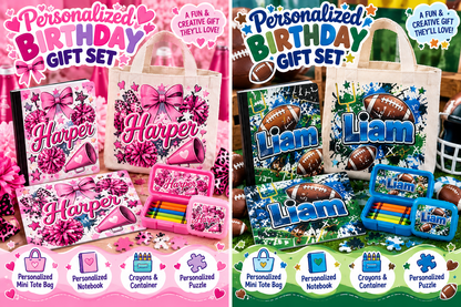 Personalized Kids Birthday Gift Sets