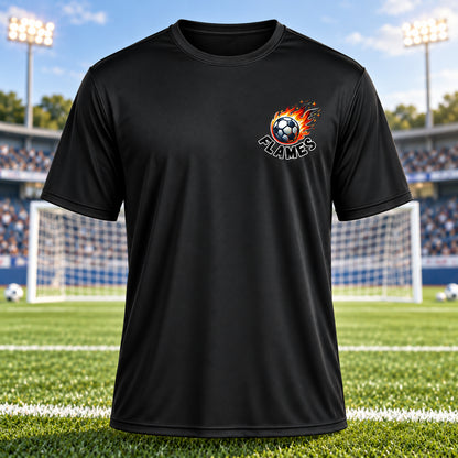 Hudson Valley Flames- Adult A4 Dry Fit Performance Tee