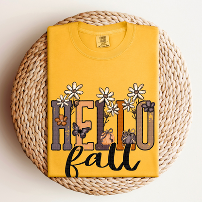 Fall Fun Premium Comfort Colors TShirt- Short or Long Sleeve
