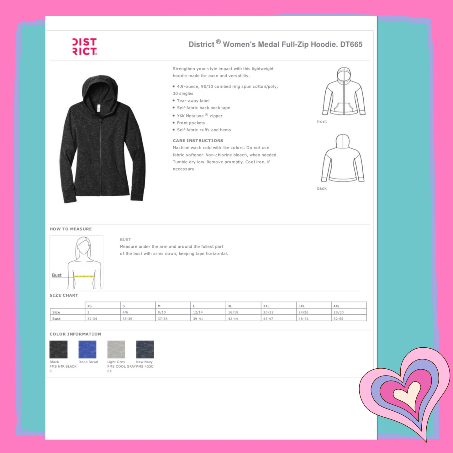 Full Zip Hoodie