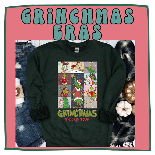 Grinchmas Eras Sweatshirt or Hoodie