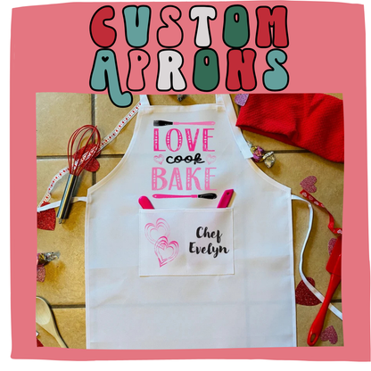 Child Apron- Cooking or Art