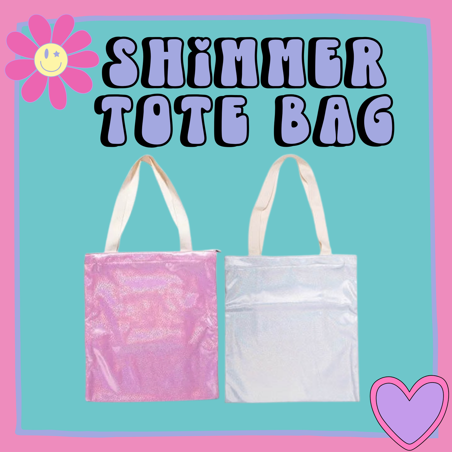 Shimmer or Sequin  Tote Bag