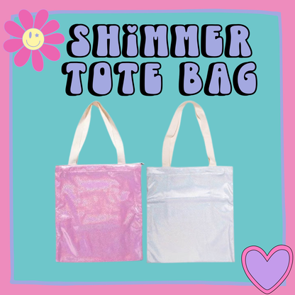 Shimmer or Sequin  Tote Bag