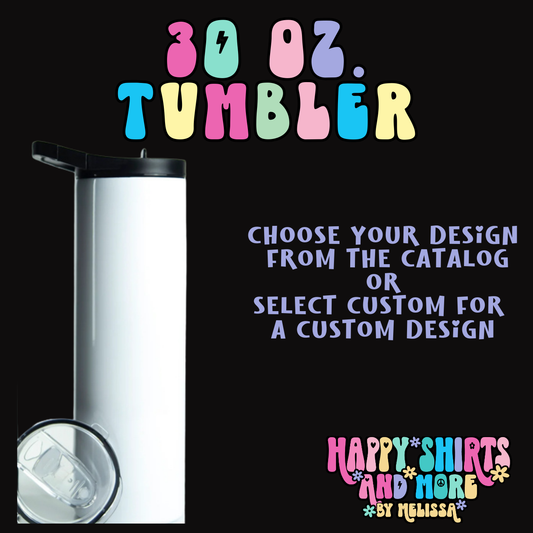 30oz Sport Top Customized Tumbler