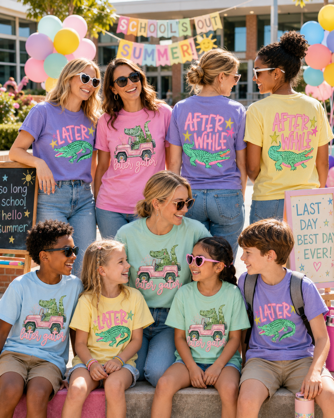 Later Gator End of School Year Shirt and Gifts