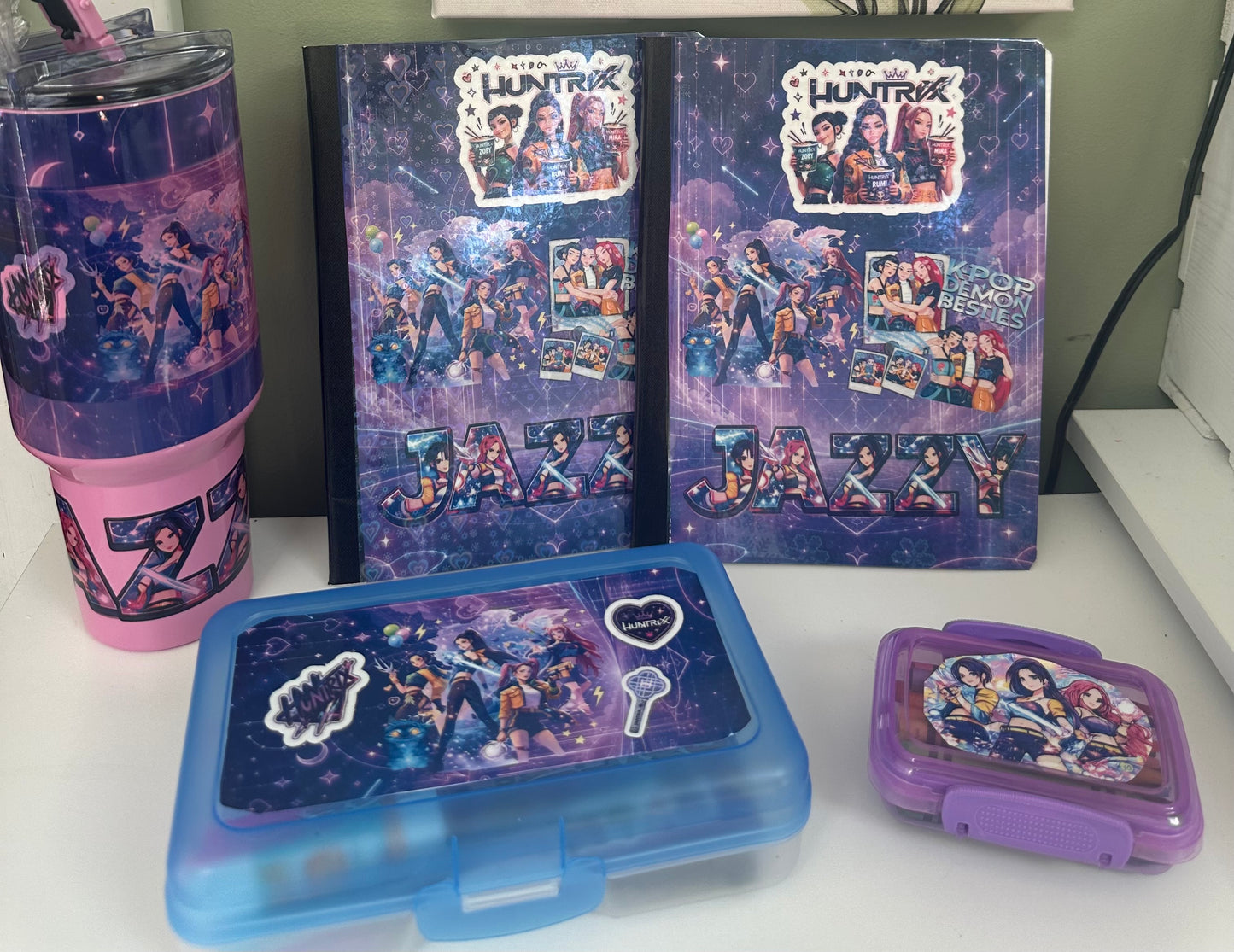 Ready-to-Ship KPop Demon Hunters School Supply Bundle