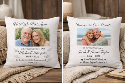❤️Memorial Pillow – A Loving Tribute to Someone Special ❤️