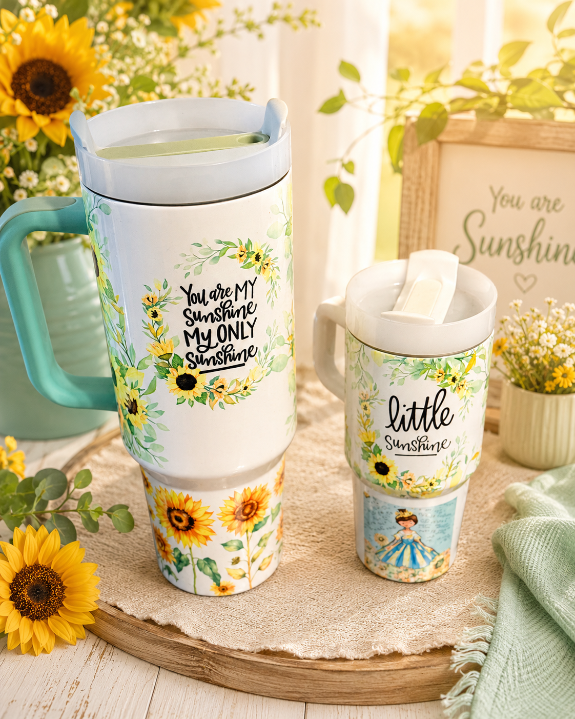 Matching Mommy & Me Tumbler Set