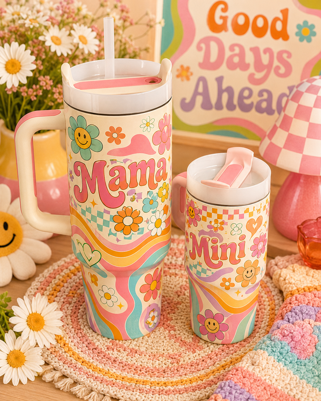 Matching Mommy & Me Tumbler Set