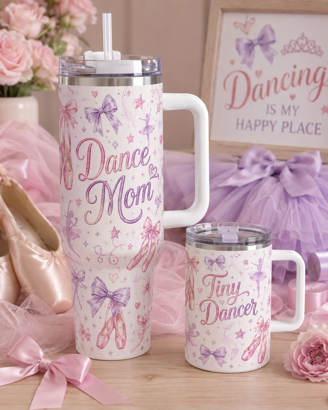 Matching Mommy & Me Tumbler Set