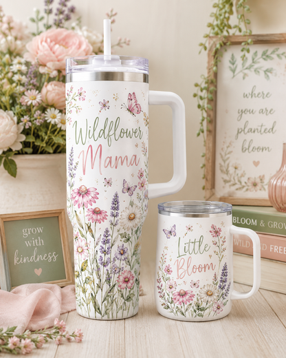 Matching Mommy & Me Tumbler Set