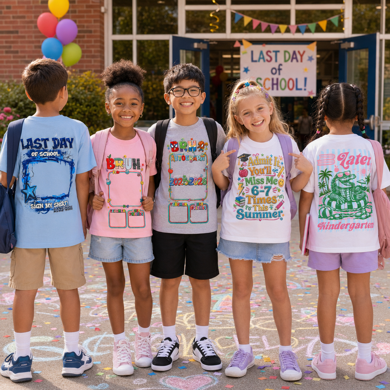 End of School Tees