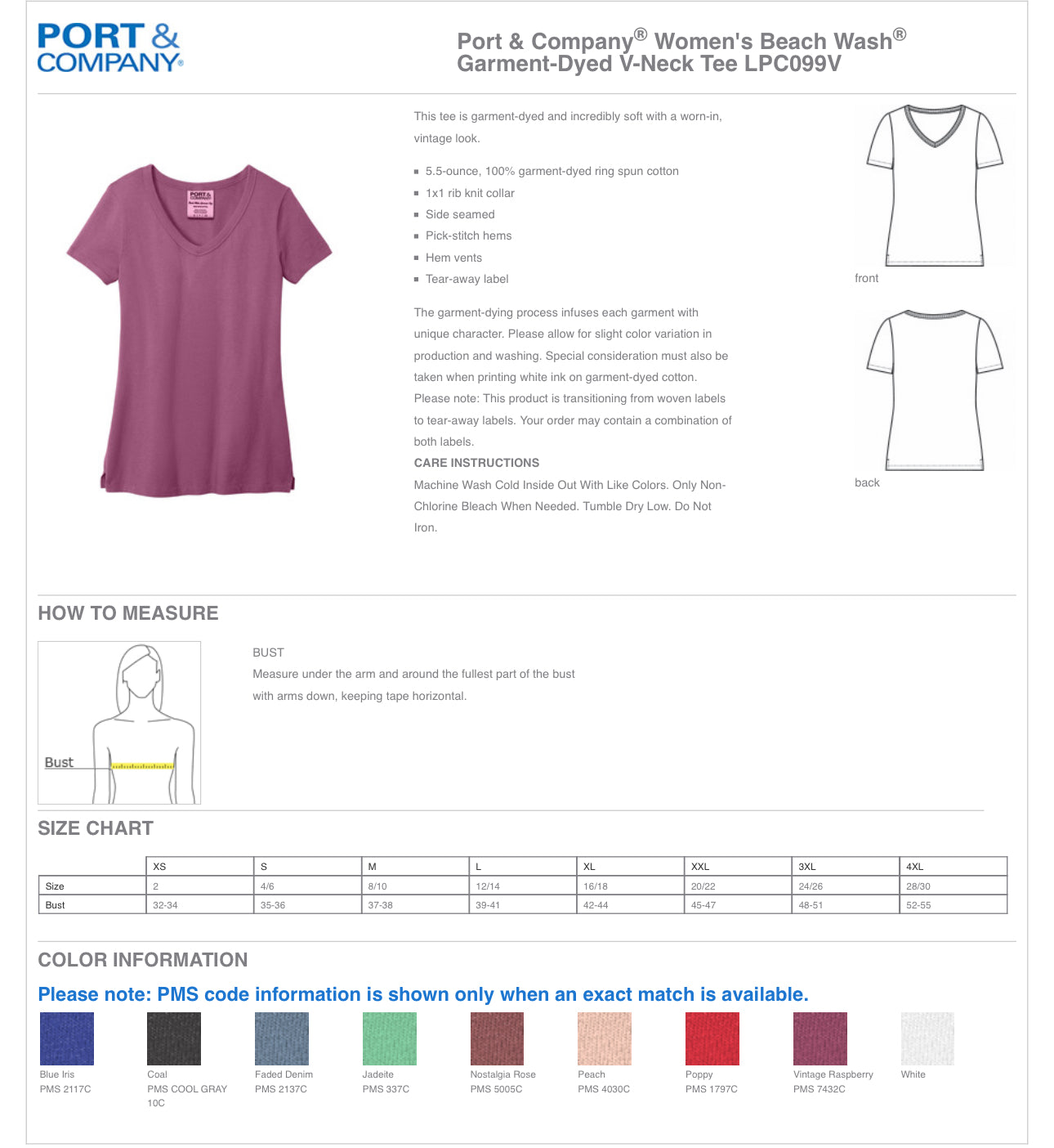 Choose Kindness Beach Washed V-Neck T Shirt