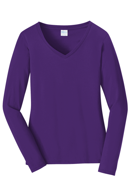 Women’s Long Sleeve V Neck