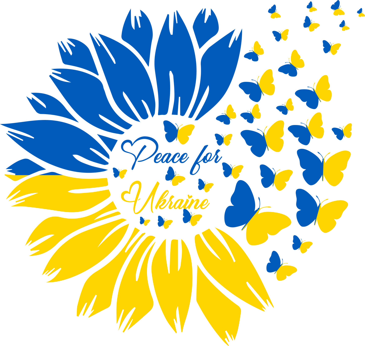 Peace for Ukraine tshirt or tank top