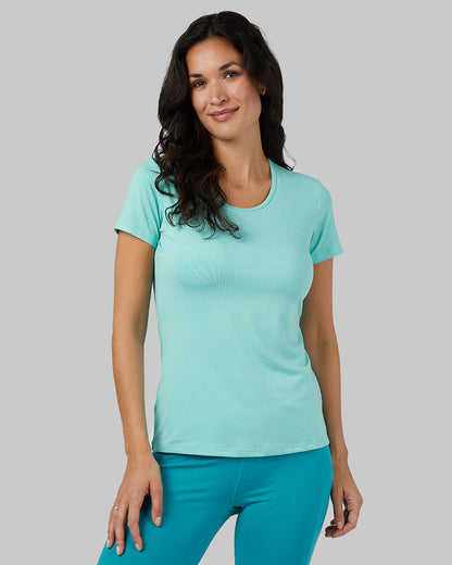 Women's Cooling Fitted Scoop Neck T Shirt