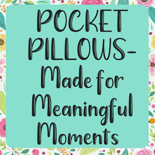 Personalized Pocket Pillows — Made for Meaningful Moments