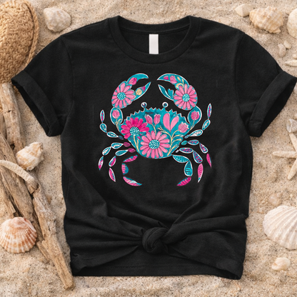 Boho Marine Life- Hand Drawn Crab
