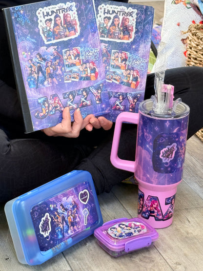 Ready-to-Ship KPop Demon Hunters School Supply Bundle