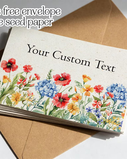 Personalized Plantable Seed Paper Keepsakes & Event Gifts