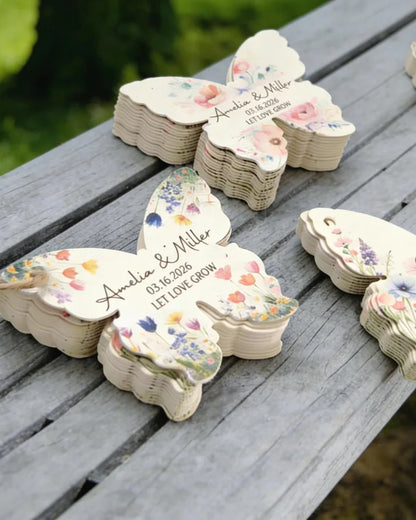Personalized Plantable Seed Paper Keepsakes & Event Gifts