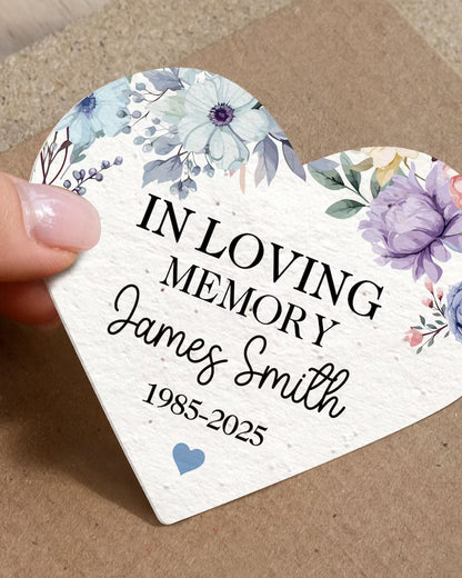 Personalized Plantable Seed Paper Keepsakes & Event Gifts