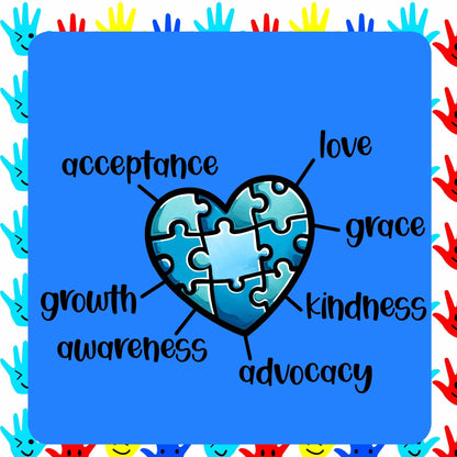 Autism Awareness Acceptance Love Grace  TShirt