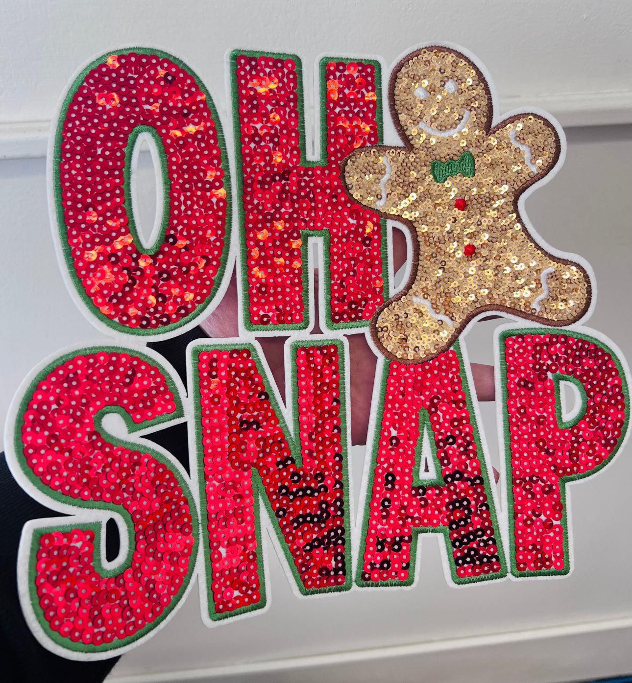 Holiday Sequin Patches for Sweatshirts or Hoodies!