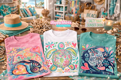 Boho Marine Life- Hand Drawn Starfish