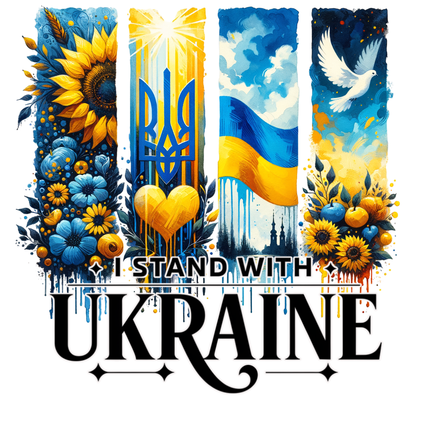 Peace for Ukraine tshirt or tank top