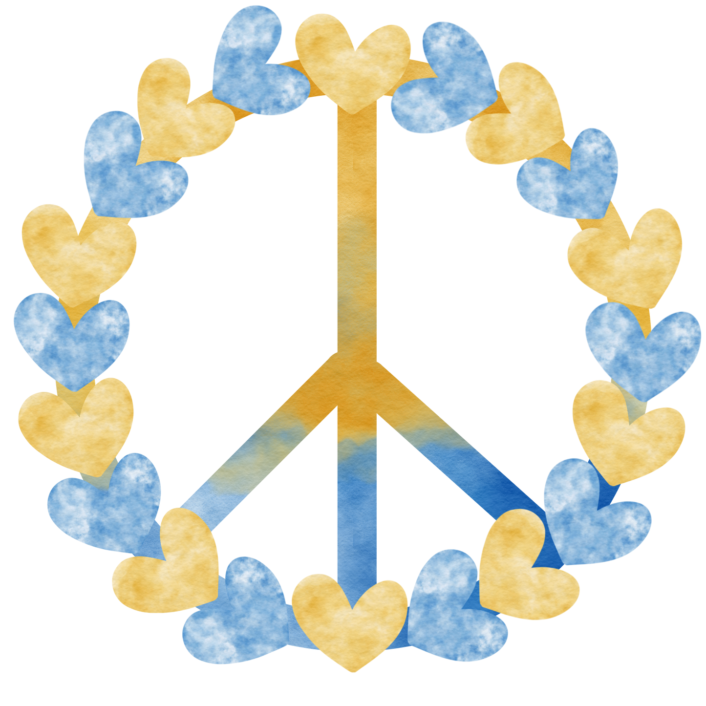 Peace for Ukraine tshirt or tank top
