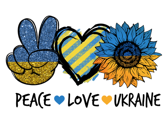 Peace for Ukraine tshirt or tank top