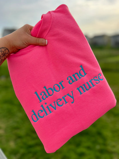 Nursing Departments -Tee or Sweatshirt