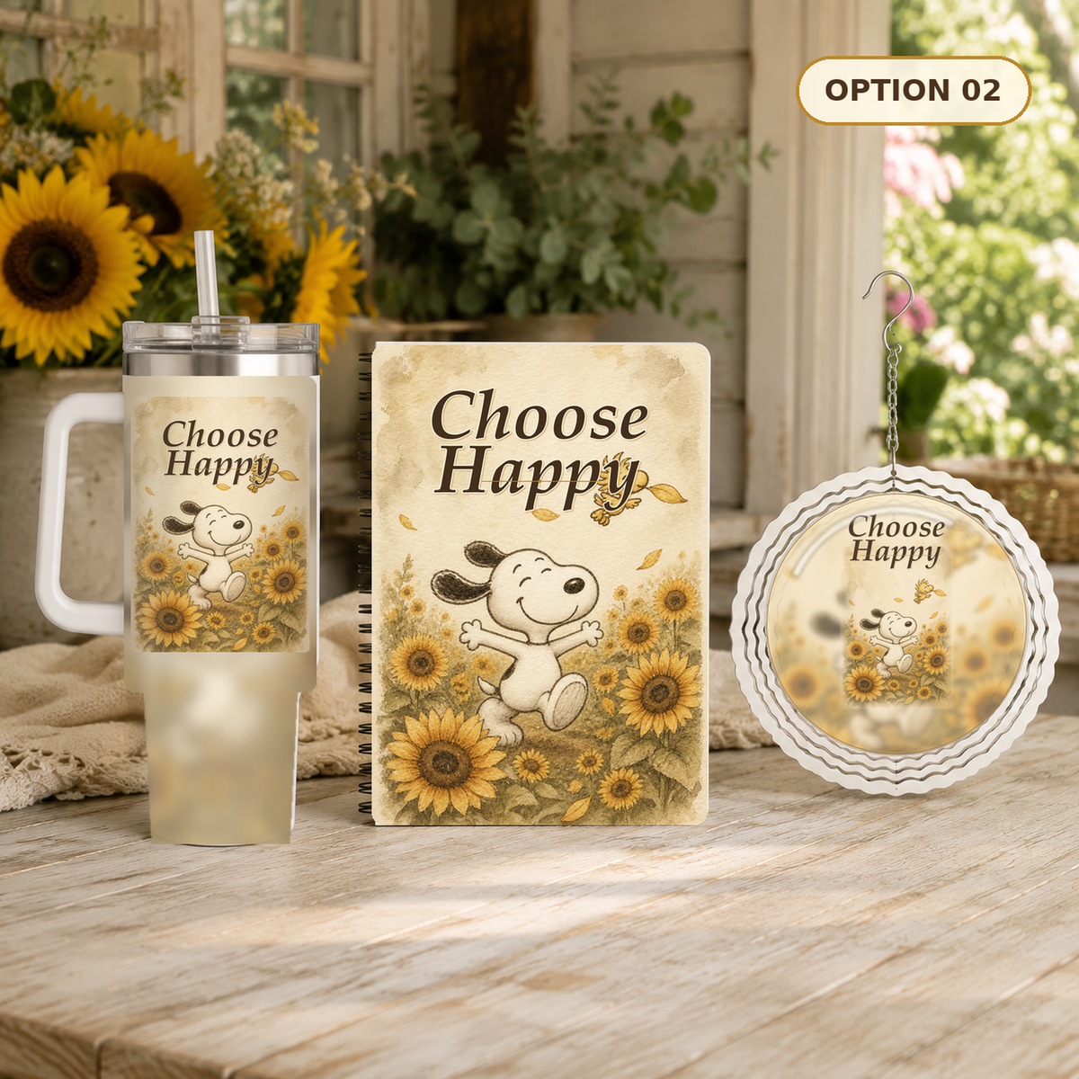 Sunflowers and Snoopy Gifts