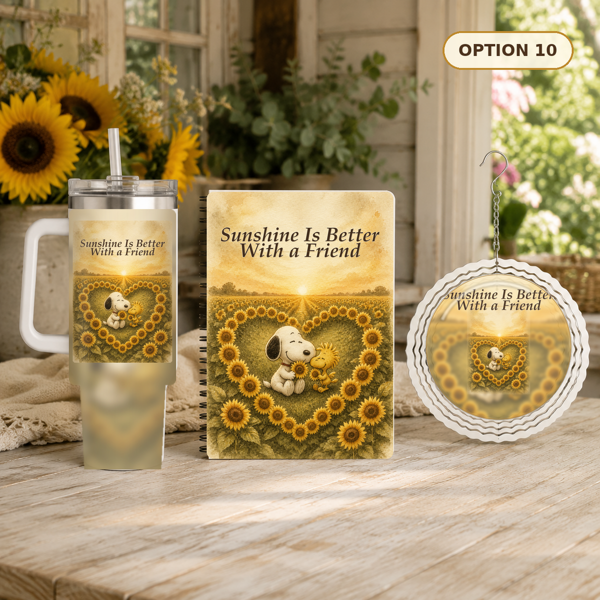 Sunflowers and Snoopy Gifts