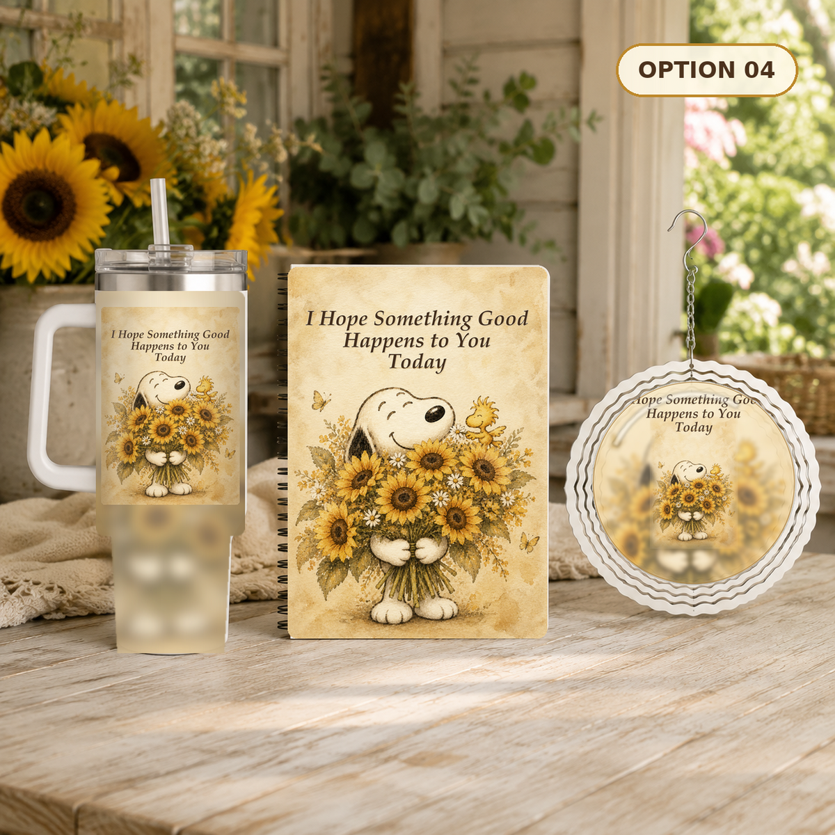 Sunflowers and Snoopy Gifts