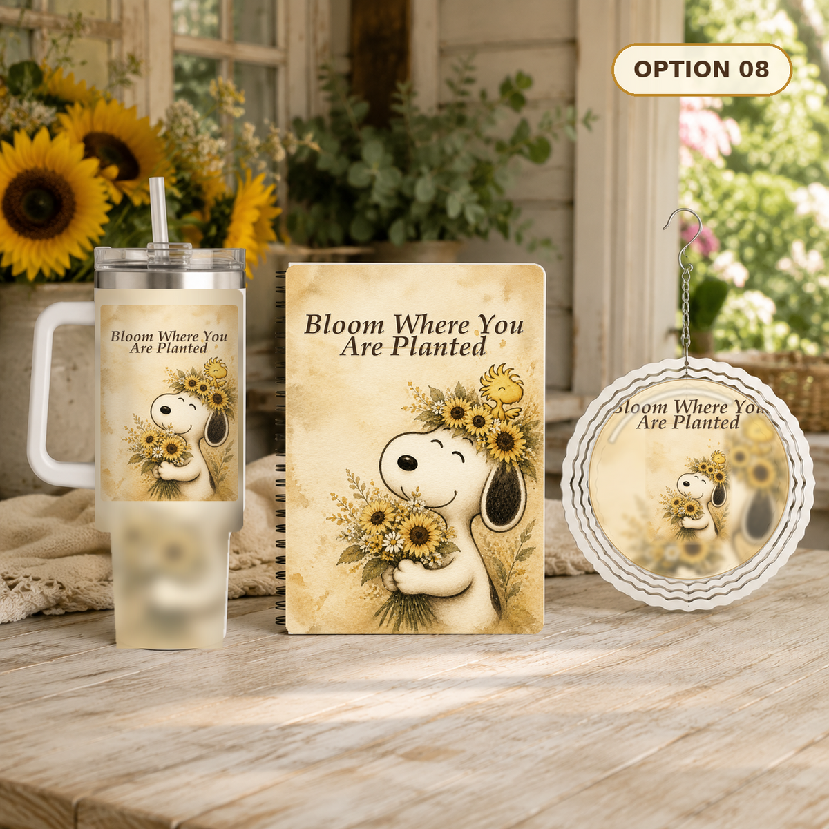 Sunflowers and Snoopy Gifts