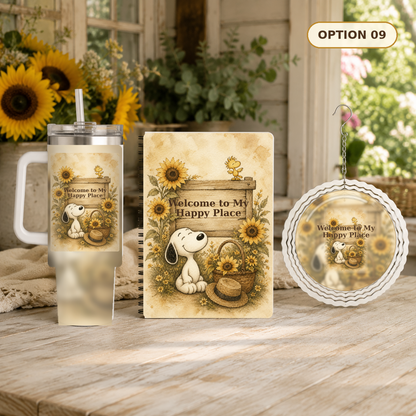 Sunflowers and Snoopy Gifts