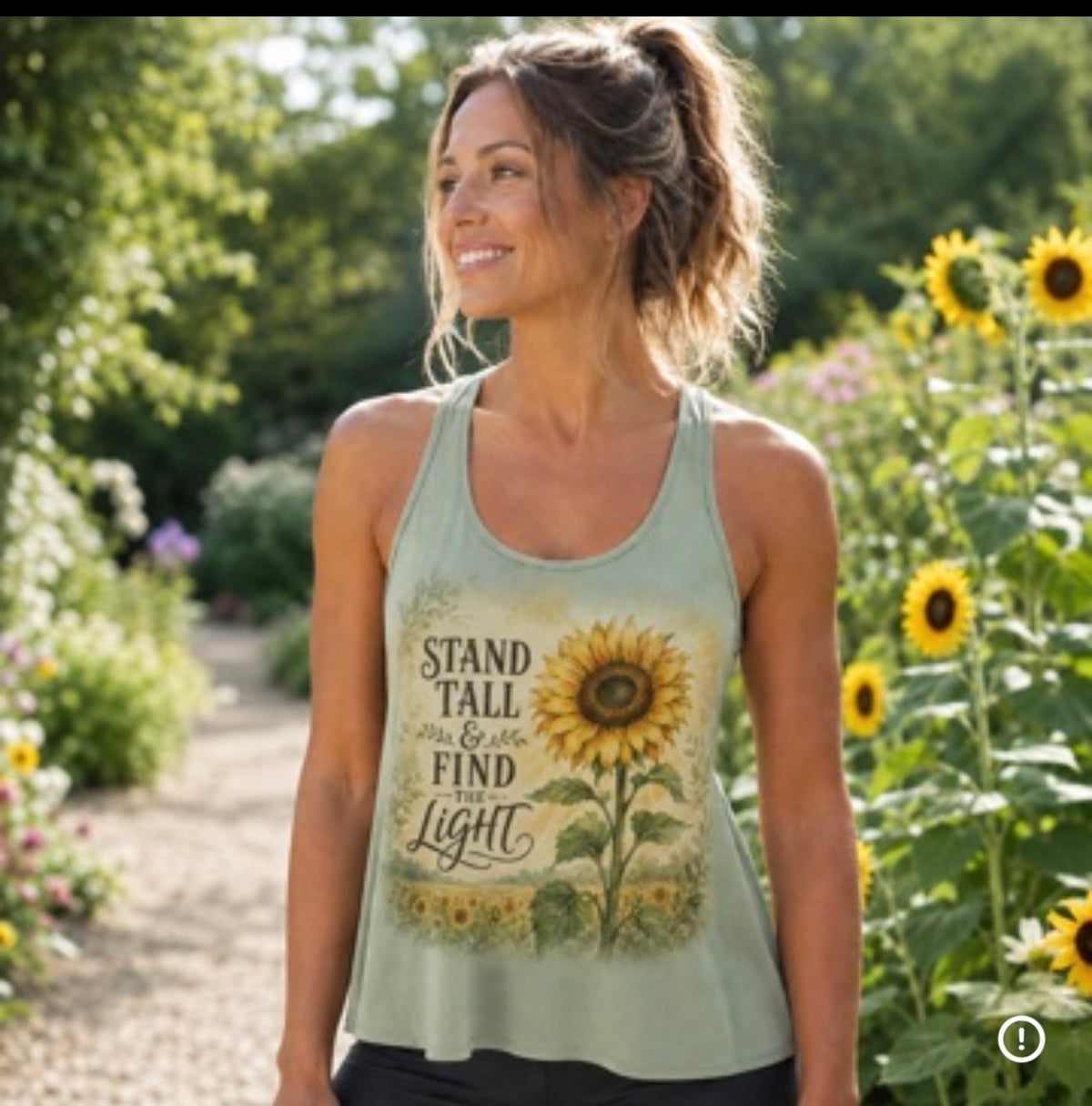 Sunflowers & Smiles Custom Tees